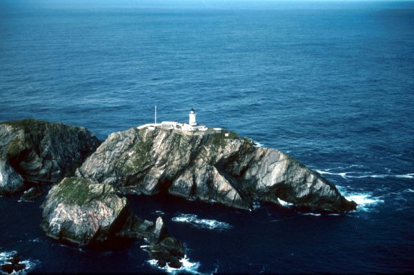 The Muckle Flugga lighthouse, most northerly point in Britian.