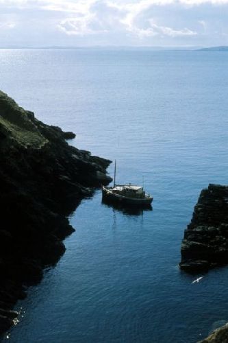 Bobby's boat Consort at Fetlar