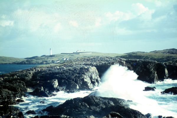 A windy day at Skerries