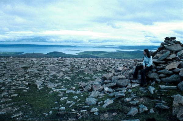  The view from Ronas Hill.