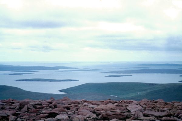 A View from Ronas Hill.